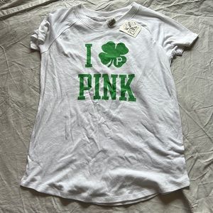 NWT pink Victoria’s Secret Pittsburgh pirates tee